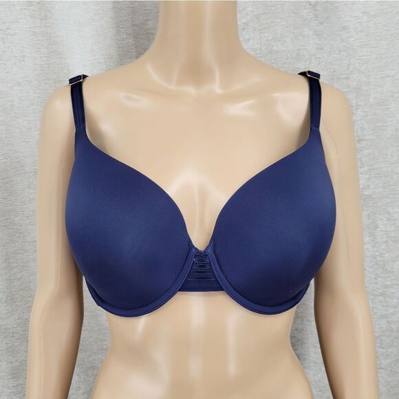 Le Mystere Women's Second Skin Back Smoothing T-Shirt Bra Everyday Wear 38DD - Picture 1 of 16
